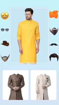 Men Salwar Kameez Photo Suit android App screenshot 5